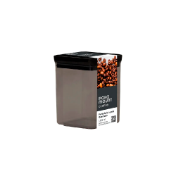 Pote Hermético Quadrado de Acrílico Paramount Lumini 1000mL Café