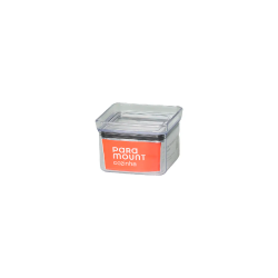 Pote Hermético Quadrado de Acrílico Paramount Lumini 225mL