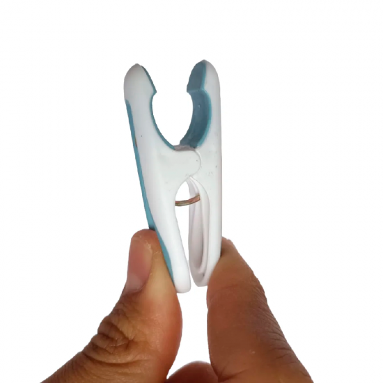 Prendedor para Roupas Plástico Emborrachado Paramount com 12 unid.