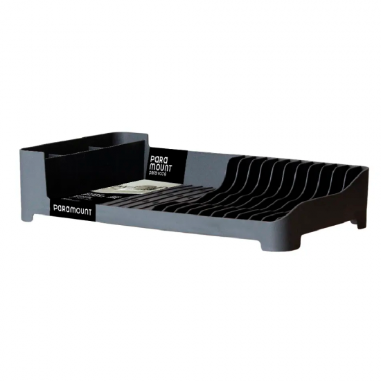 Escorredor de Louças de Plástico Paramount Fly Para Voce Chumbo