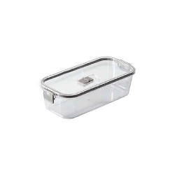 Pote Hermético Retangular de Acrílico Paramount Slim 845mL