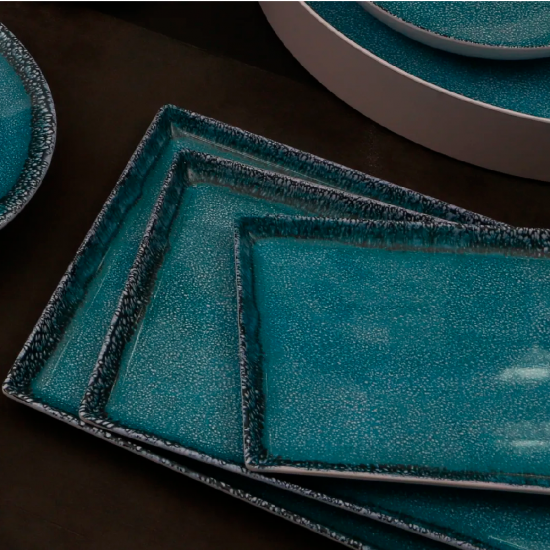 Travessa Retangular em Melamina Paramount Breeze Grande