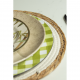 Lugar Americano de Fibra Natural e Algodão Redondo 38cm Paramount Branco Lugar Americano de Fibra Natural e Algodão Redondo 38cm Paramount Branco