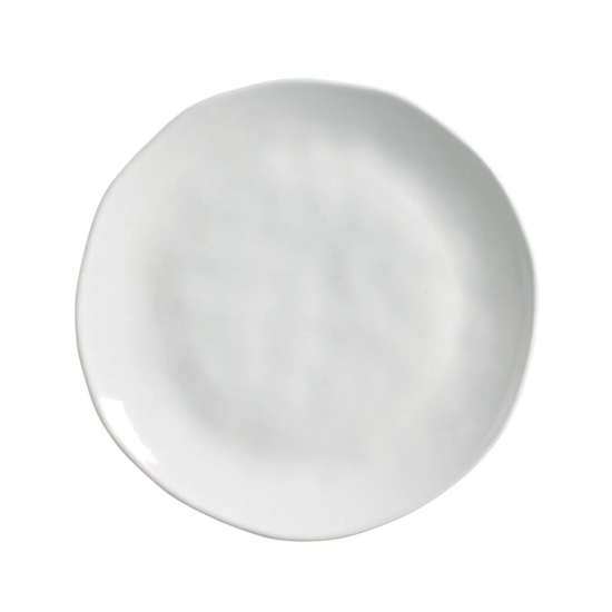 Prato de Louça Raso 26,5cm Porto Brasil Orgânico New White Prato de Louça Raso 26,5cm Porto Brasil Orgânico New White