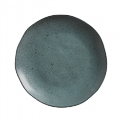 Prato de Louça Raso 26,5cm Porto Brasil Orgânico Petroleum Prato de Louça Raso 26,5cm Porto Brasil Orgânico Petroleum