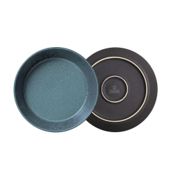 Prato de Louça Fundo 19,5cm Porto Brasil Neo Night Sky  Prato de Louça Fundo 19,5cm Porto Brasil Neo Night Sky