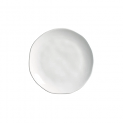 Prato de Louça de Sobremesa 19,5cm Porto Brasil Orgânico New White