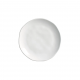 Prato de Louça de Sobremesa 19,5cm Porto Brasil Orgânico New White Prato de Louça de Sobremesa 19,5cm Porto Brasil Orgânico New White