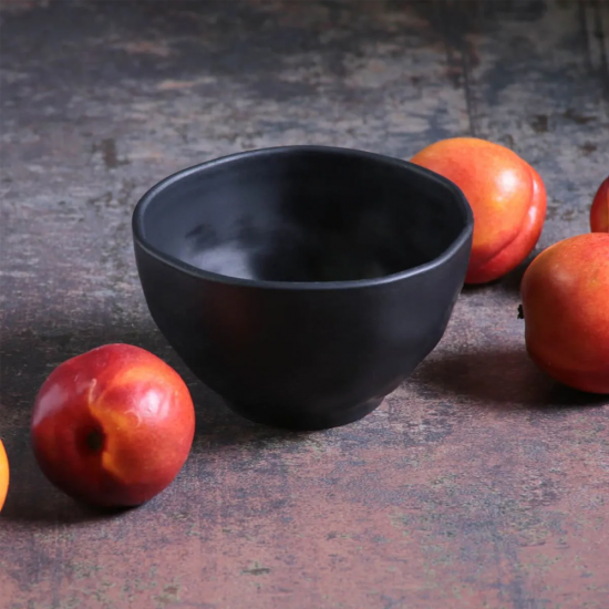 Tigela Bowl de Louça Porto Brasil Orgânico Preto Matte 558ml Tigela Bowl de Louça Porto Brasil Orgânico Preto Matte 558ml