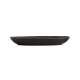Travessa de Louça Oval Funda Porto Brasil Orgânico Preto Matte Travessa de Louça Oval Funda Porto Brasil Orgânico Preto Matte