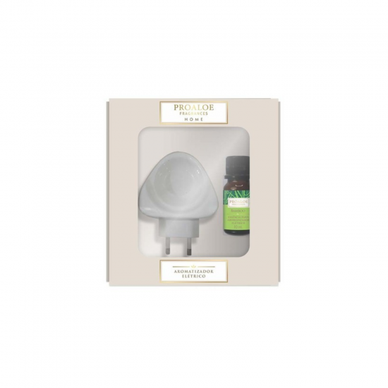 Kit Elétrico de Porcelana com Essência de Bamboo Proaloe 10mL Kit Elétrico de Porcelana com Essência de Bamboo Proaloe 10mL