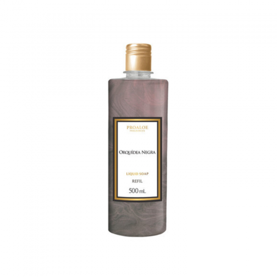 Sabonete Líquido Orquídea Negra 500ml Proaloe Refil Sabonete Líquido Orquídea Negra 500ml Proaloe Refil