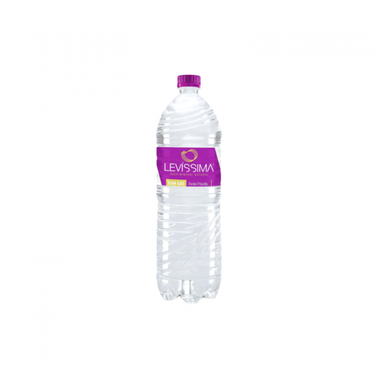 Água mineral com gás Levíssima 510mL Água mineral com gás Levíssima 510mL