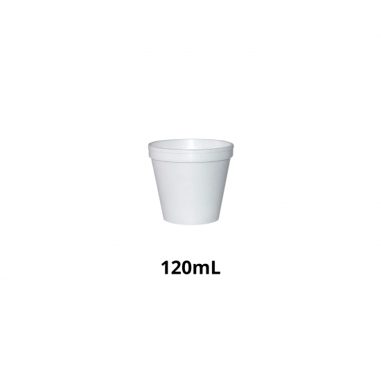 Copo Térmico de Isopor 120mL Ultra com 25 unid.