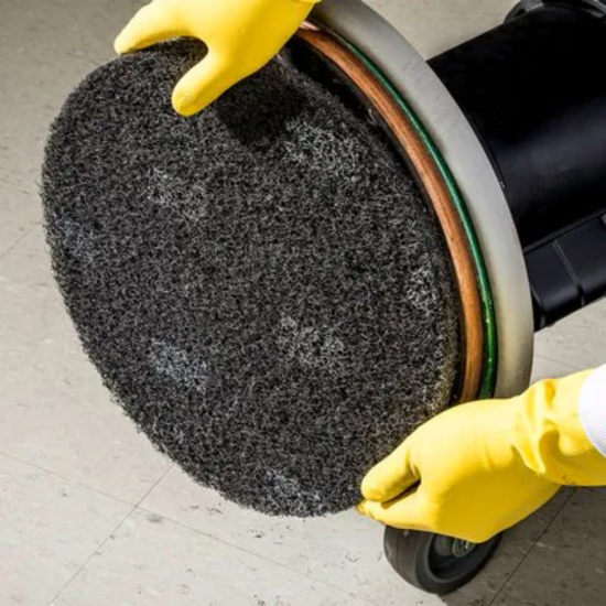 Disco de Fibra Preto 3M Scotch Brite 510mm Removedor Disco de Fibra Preto 3M Scotch Brite 510mm Removedor