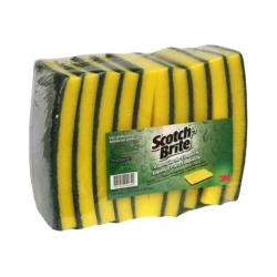Esponjão Dupla Face Multiuso 3M Scotch Brite 103x180mm c/10