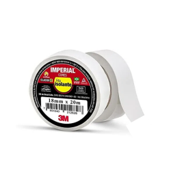 Fita Isolante 3M Imperial 18mm x 10m Branca