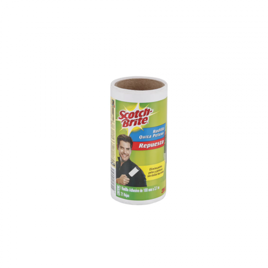 Refil Rolo Adesivo para Roupas 3M Scotch Brite Refil Rolo Adesivo para Roupas 3M Scotch Brite