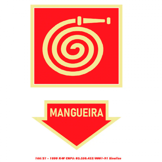 Placa de Sinalização Plástica Sinalize HIDRANTE MANGUEIRA (Fotoluminescente) Placa de Sinalização Plástica Sinalize HIDRANTE MANGUEIRA (Fotoluminescente)