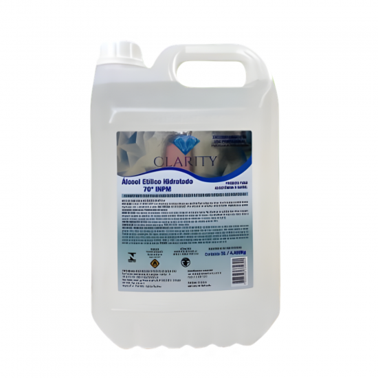 Álcool Líquido 70% Clarity 5L
