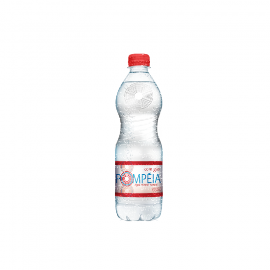 Água mineral com gás Pompeia 510mL
