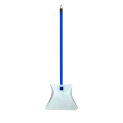 Pá de Lixo de Metal com Cabo Longo Flora
