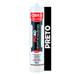 Selante PU 400g Cibra Preto
