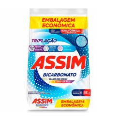 Sabão em Pó Assim Bicarbonato 4Kg