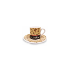 Xícara de Café com Pires 85mL Class Home Coffee