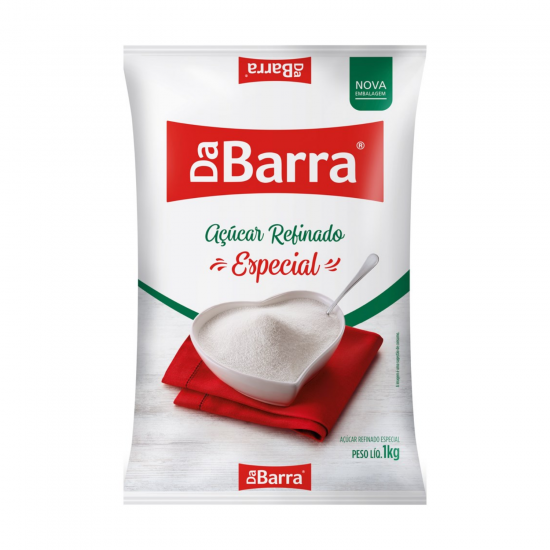 Açúcar Refinado Da Barra 1Kg