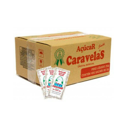 Açúcar Refinado Caravelas com 400 sachês Açúcar Refinado Caravelas com 400 sachês