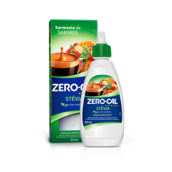 Adoçante Líquido Zero-Cal Stévia 80mL Adoçante Líquido Zero-Cal Stévia 80mL