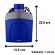 Cantil Térmico Aladdin 1L Azul Cantil Térmico Aladdin 1L Azul
