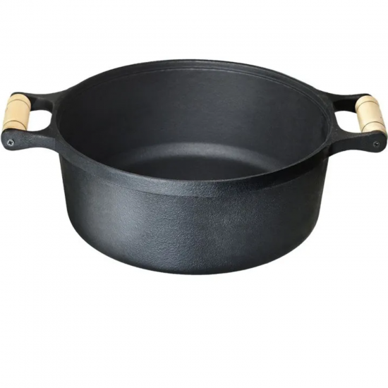 Caçarola de Ferro Santana n° 26 com Tampa de Ferro 5,1L Caçarola de Ferro Santana n° 26 com Tampa de Ferro 5,1L
