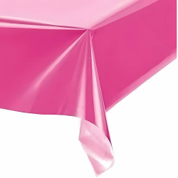 Toalha Mesa Plástica Descartável 80x80cm com 10 unid. - Pink Toalha Mesa Plástica Descartável 80x80cm com 10 unid. - Pink