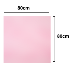 Toalha Mesa Plástica Descartável 80x80cm com 10 unid. - Rosa Toalha Mesa Plástica Descartável 80x80cm com 10 unid. - Rosa