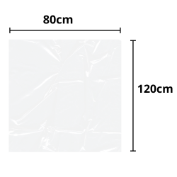 Toalha Mesa Plástica Descartável 80x120cm com 10 unid. - Branca Toalha Mesa Plástica Descartável 80x120cm com 10 unid. - Branca