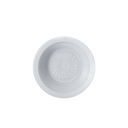Prato Descartável Redondo 12cm Fundo Cristalcopo com 10 unid.