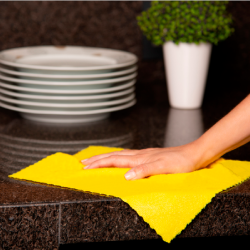 Pano de Microfibra 29x29 cm c/3 Alklin Pano de Microfibra 29x29 cm c/3 Alklin