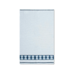 Pano de Prato Gourmet Appel Home 45x68cm Xadrez Azul
