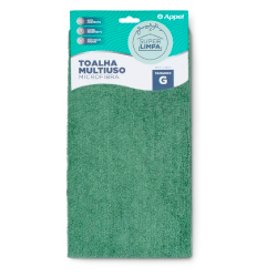 Pano de Microfibra 50x70cm Appel Verde Pano de Microfibra 50x70cm Appel Verde