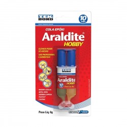 Cola Epóxi Araldite Hobby Tek Bond 6g Cola Epóxi Araldite Hobby Tek Bond 6g