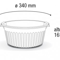 Bacia Arqplast 12L Bacia Arqplast 12L