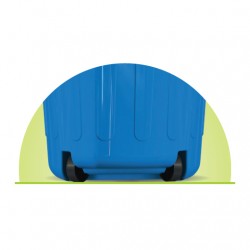 Lixeira com Tampa 100L com Rodas Arqplast