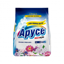 Sabão em Pó Apyce Multiação 4Kg Sabão em Pó Apyce Multiação 4Kg