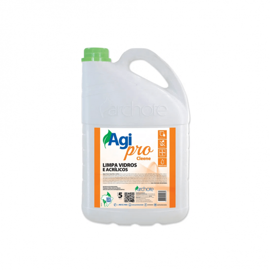 Limpa Vidros Archote Agi Pro Cleene 5L Limpa Vidros Archote Agi Pro Cleene 5L