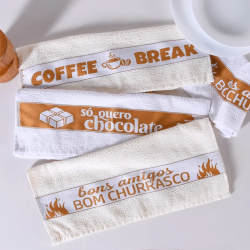 Pano de Prato Decorado 12 Batidas Buongusto