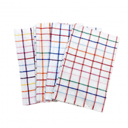 Pano de Prato Extra Listrado Infla 50x70cm