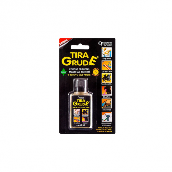 Tira Grude Quimatic Removedor de Etiquetas e Manchas 40mL