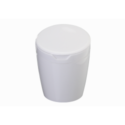 Lixeira com Tampa 2,7L Astra - Branca